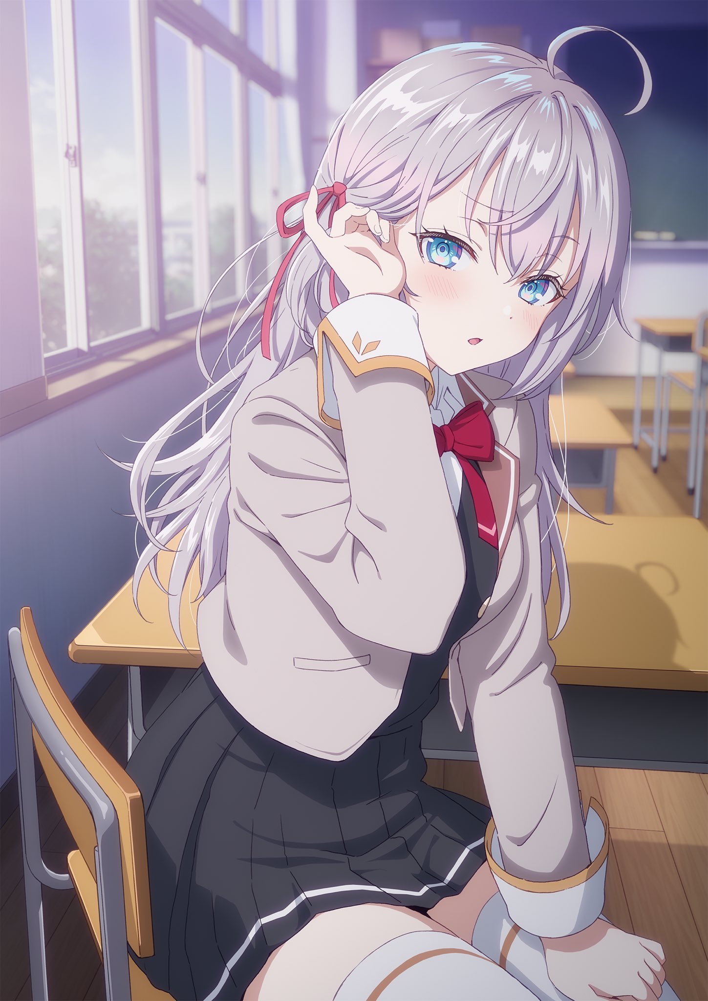 Alya Sometimes Hides Her Feelings in Russian” Anime First Visual Revealed,  More Details on November 7th - NamiComi (Open Beta)