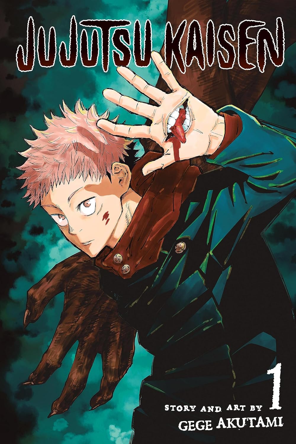 Jujutsu Kaisen Volume 1 Manga Cover