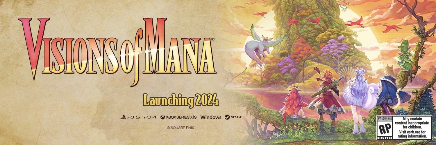 Visions Of Mana Game Banner