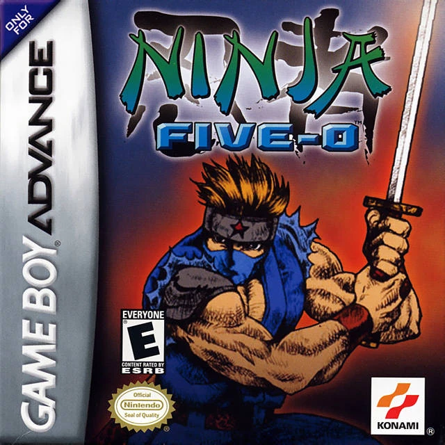 Ninja Five-O Game Cover GameBoy Advance