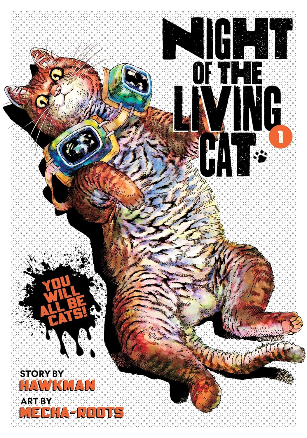 Nyaight of the Living Cat Manga Voime Cover 1