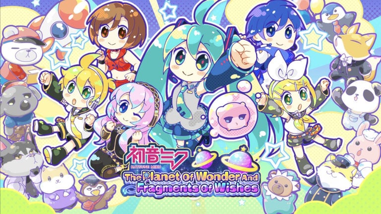Hatsune Miku- The Planet of Wonder and Fragments of Wishes Game Key Visual