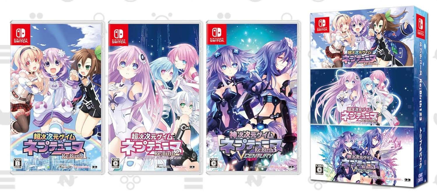 Hyperdimension Neptunia Re;Birth Series Cover Image