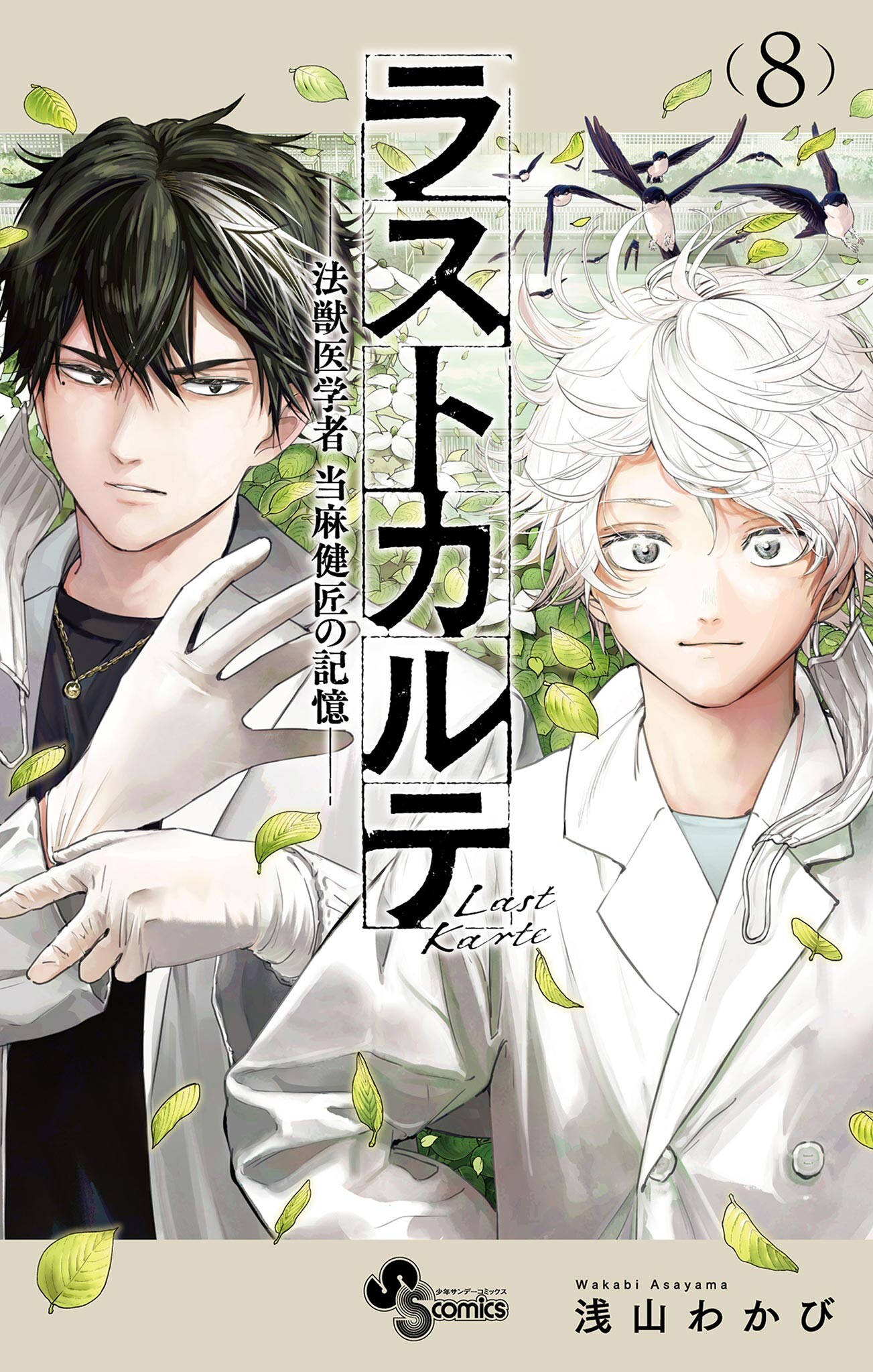 Last Karte Manga Cover Volume 8