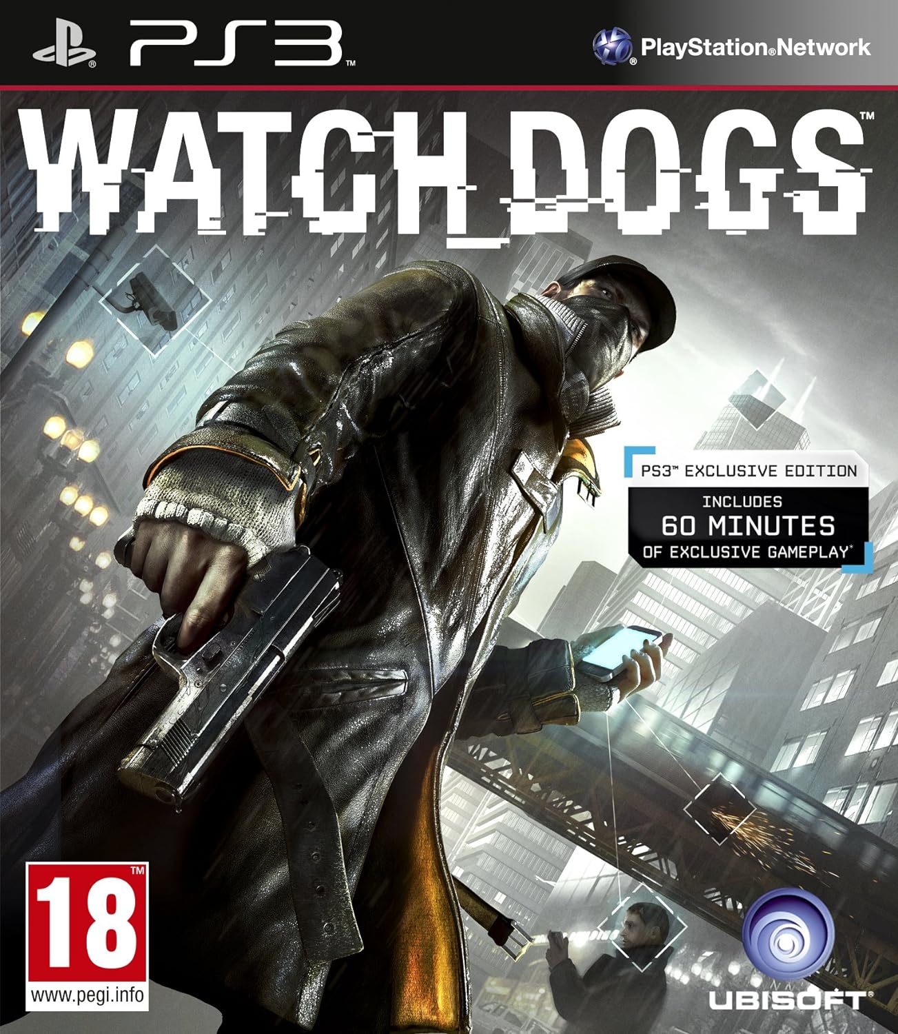 Watch Dogs Game Cover Playstation
