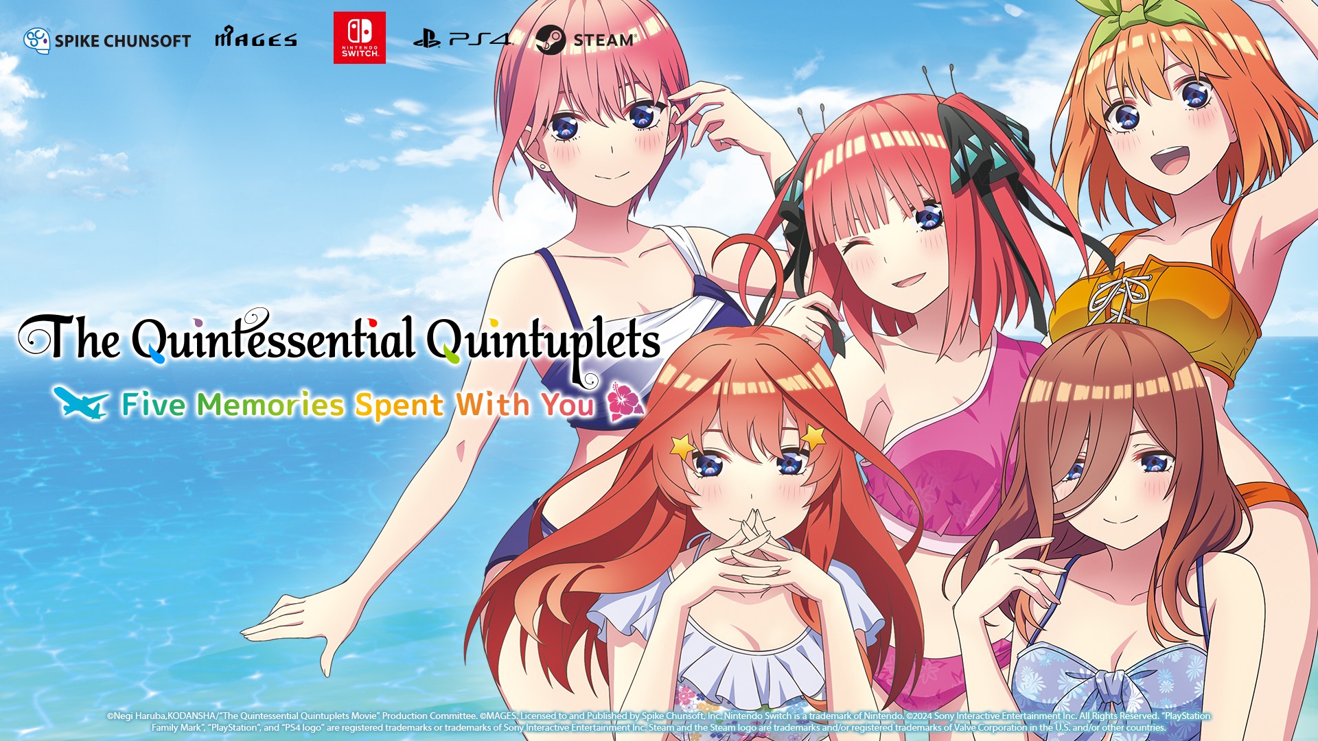 The Quintessential Quintuplets- Five Memories Spent With You Game Key Image