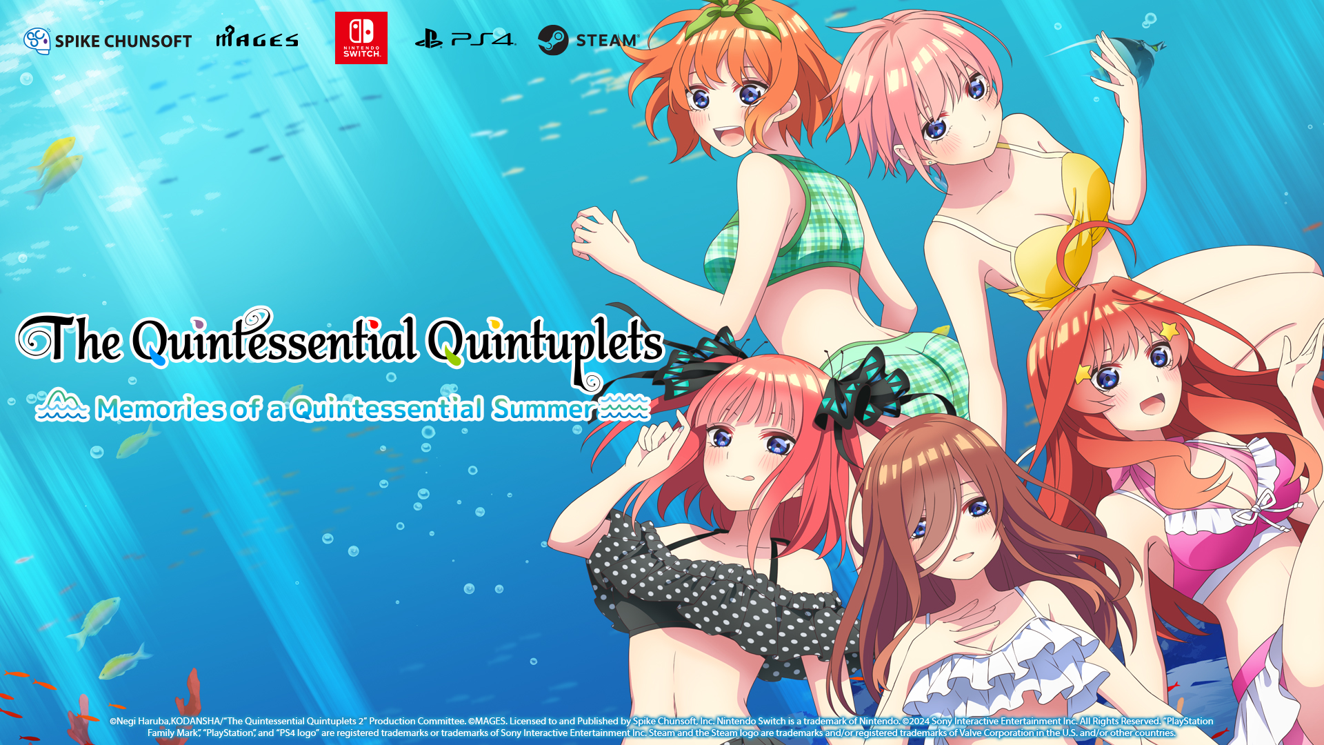 The Quintessential Quintuplets- Memories of a Quintessential Summer Game key Image