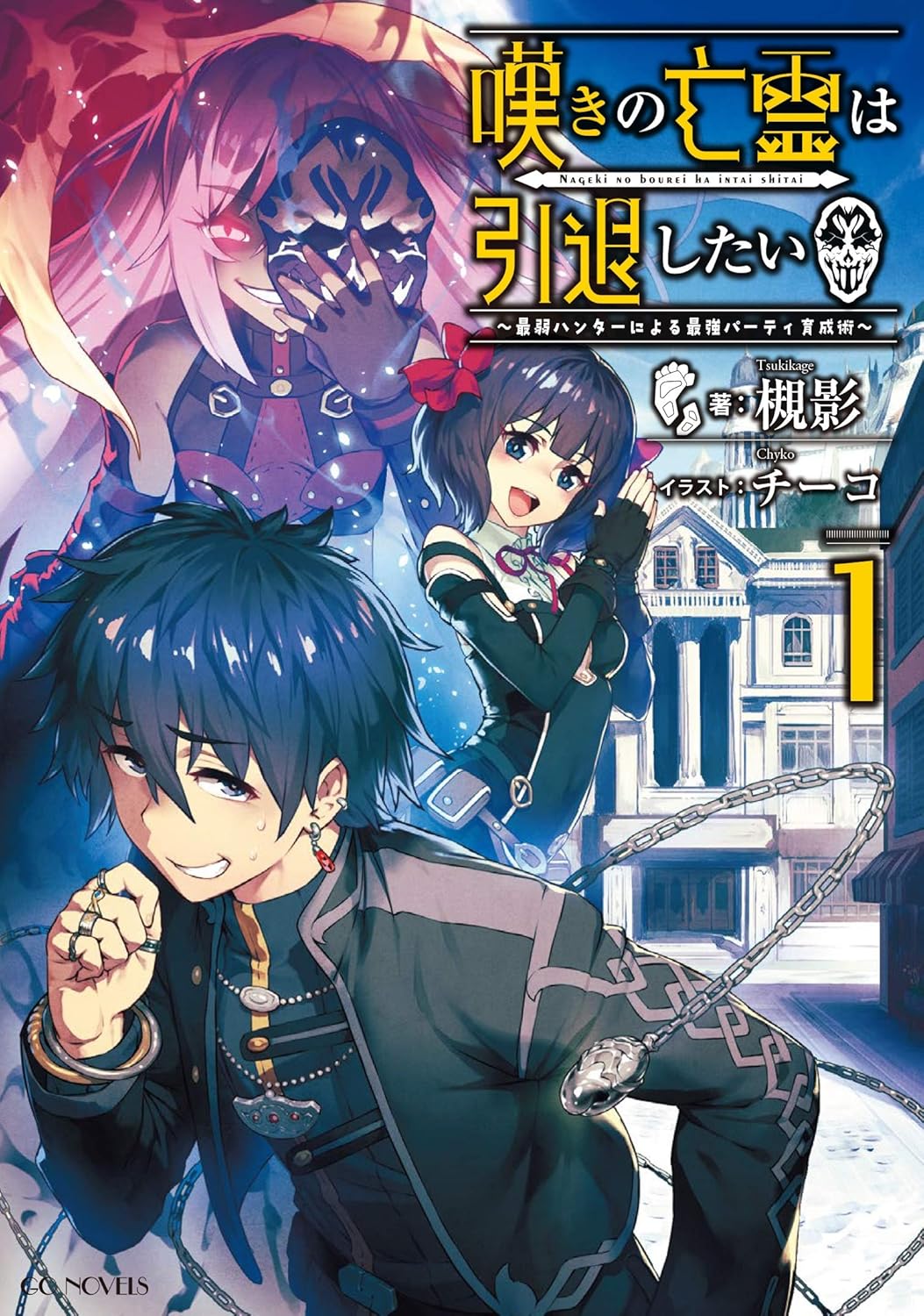 Nageki no Bourei wa Intai Shitai Novel Cover 1