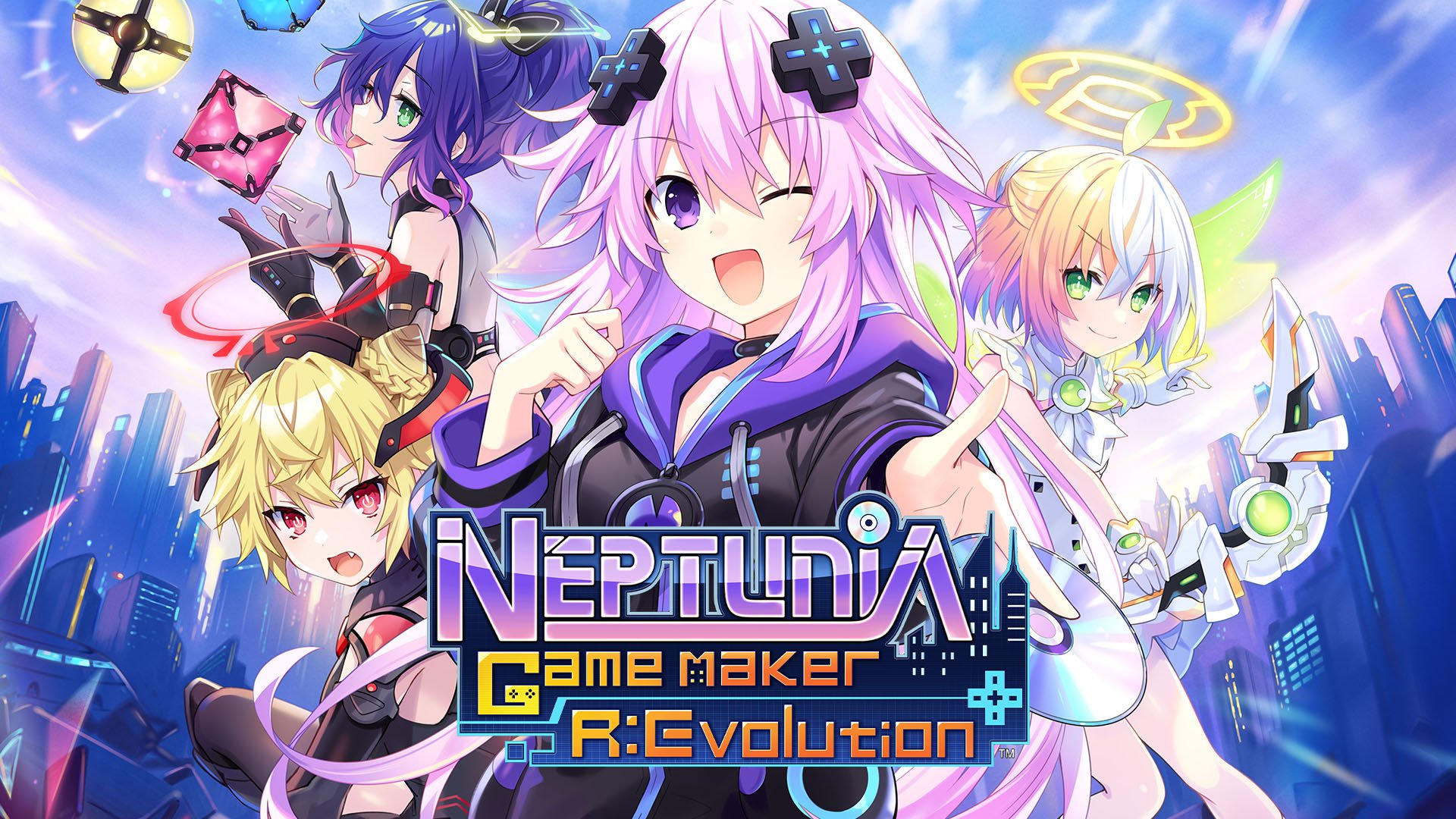 Neptunia Game Maker R- Evolution Game Key Image 1