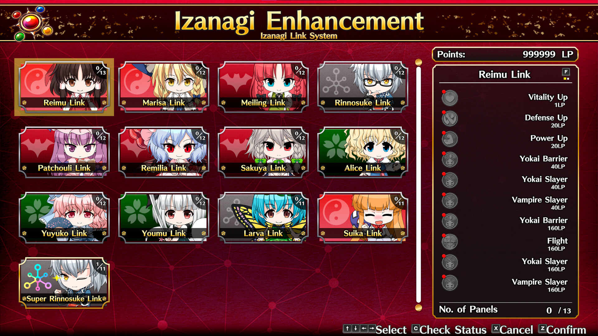 Touhou Genso Wanderer- FORESIGHT Game Screenshot 5