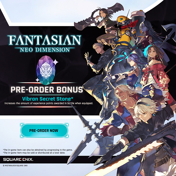 Fantasian Neo Dimension Game Bonus Image