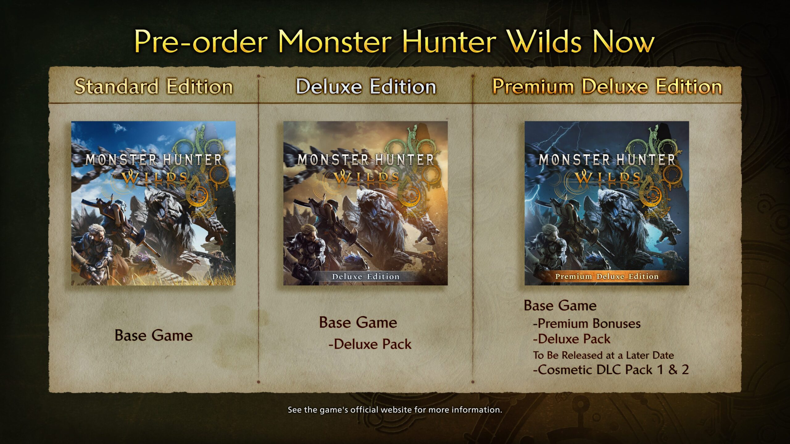 Monster Hunter Wilds Pre-order Image 1