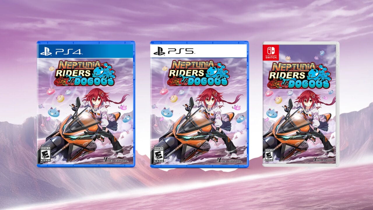 Neptunia Riders VS Dogoos Game Cover Image