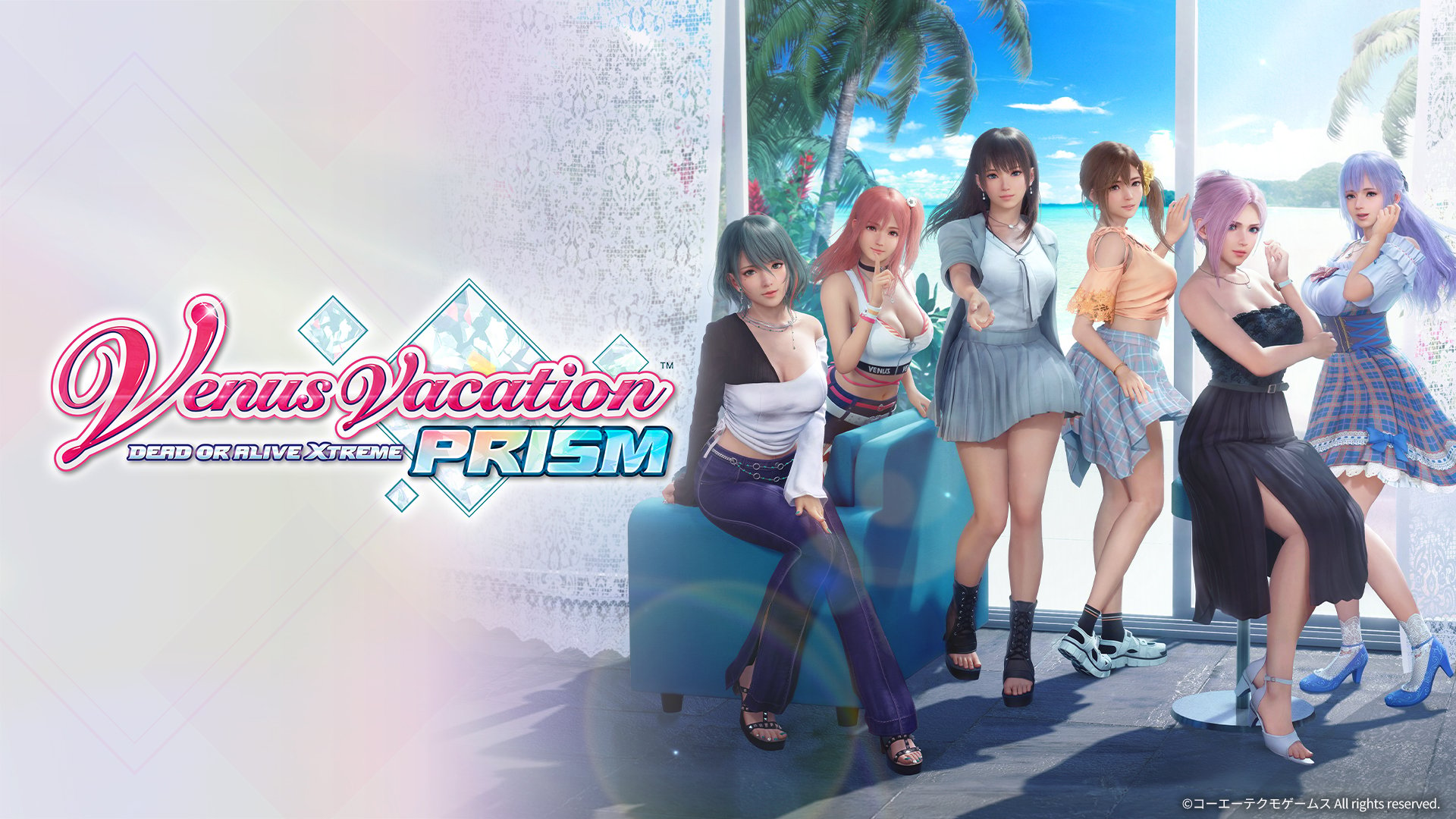 Venus Vacation Prism- Dead or Alive Xtreme Game Main Image