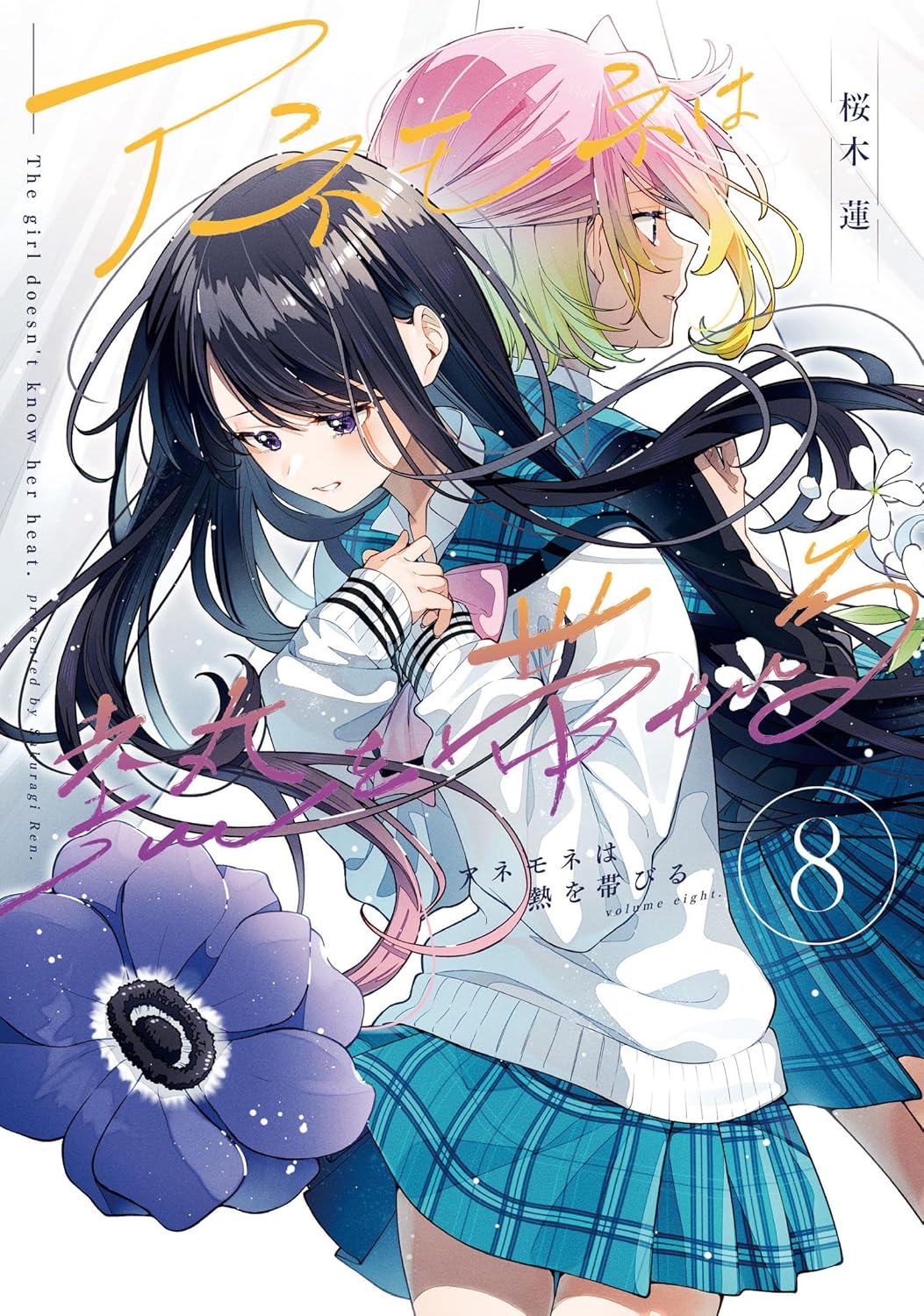 Anemone wa Netsu o Obiru Manga Cover 8