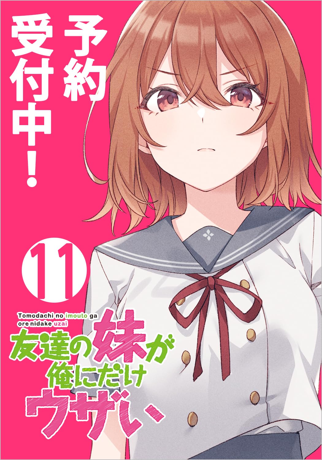 Tomodachi no Imouto ga Ore ni Dake Uzai Novel 11 Cover