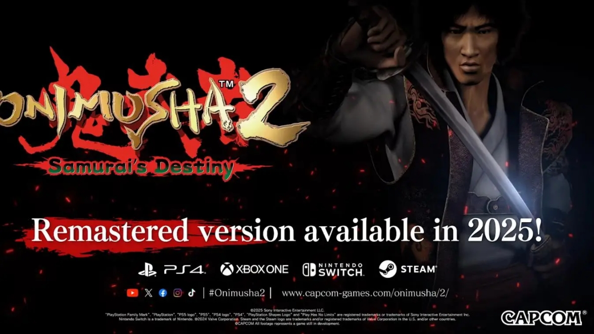 Onimusha 2- Samurai's Destiny Remastered Game Announcement Image