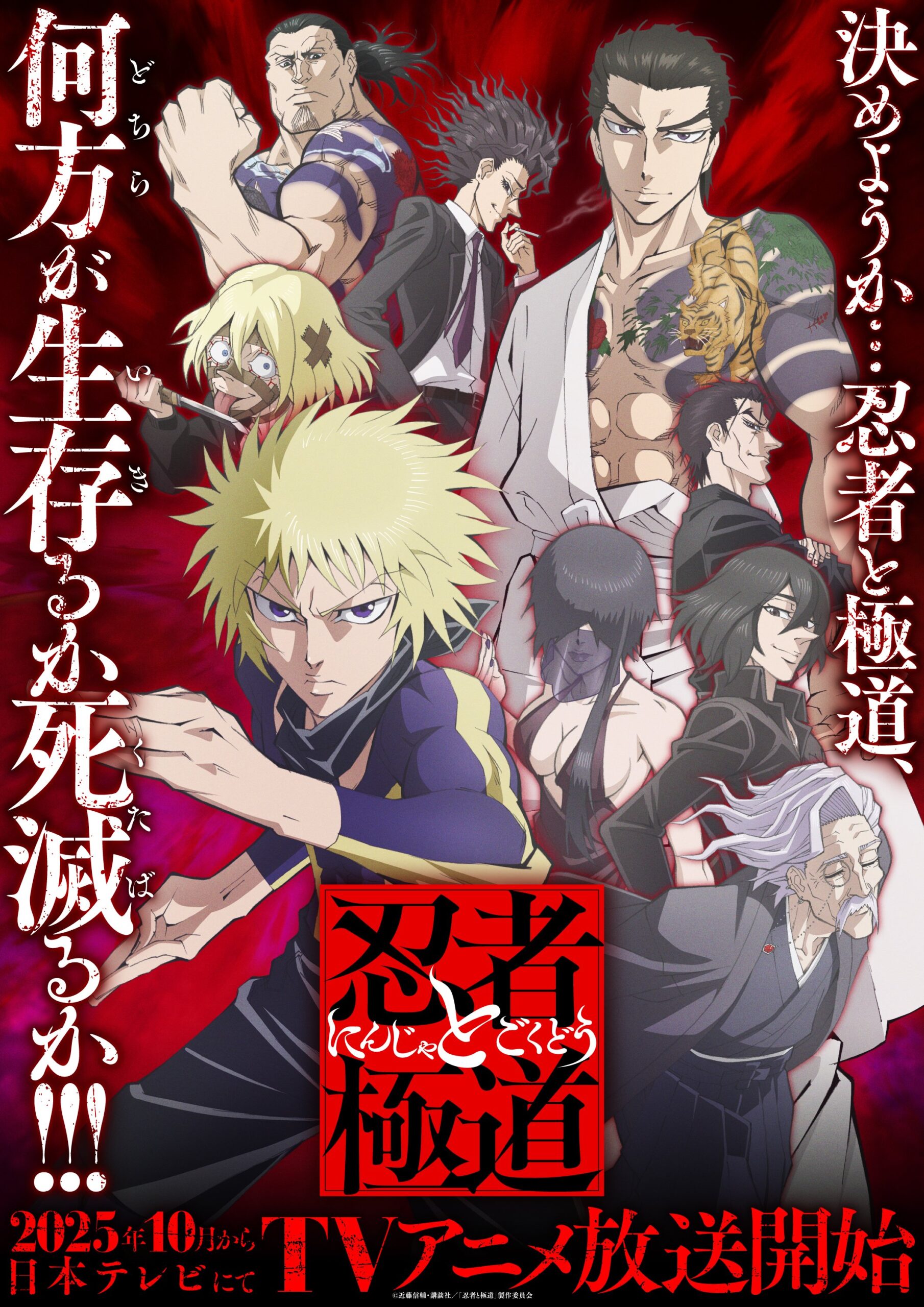 Ninja to Gokudou Anime Visual