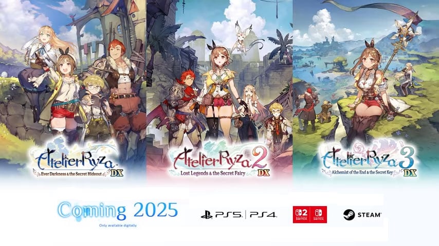 Atelier Ryza Secret Trilogy Deluxe Pack Game Image 1