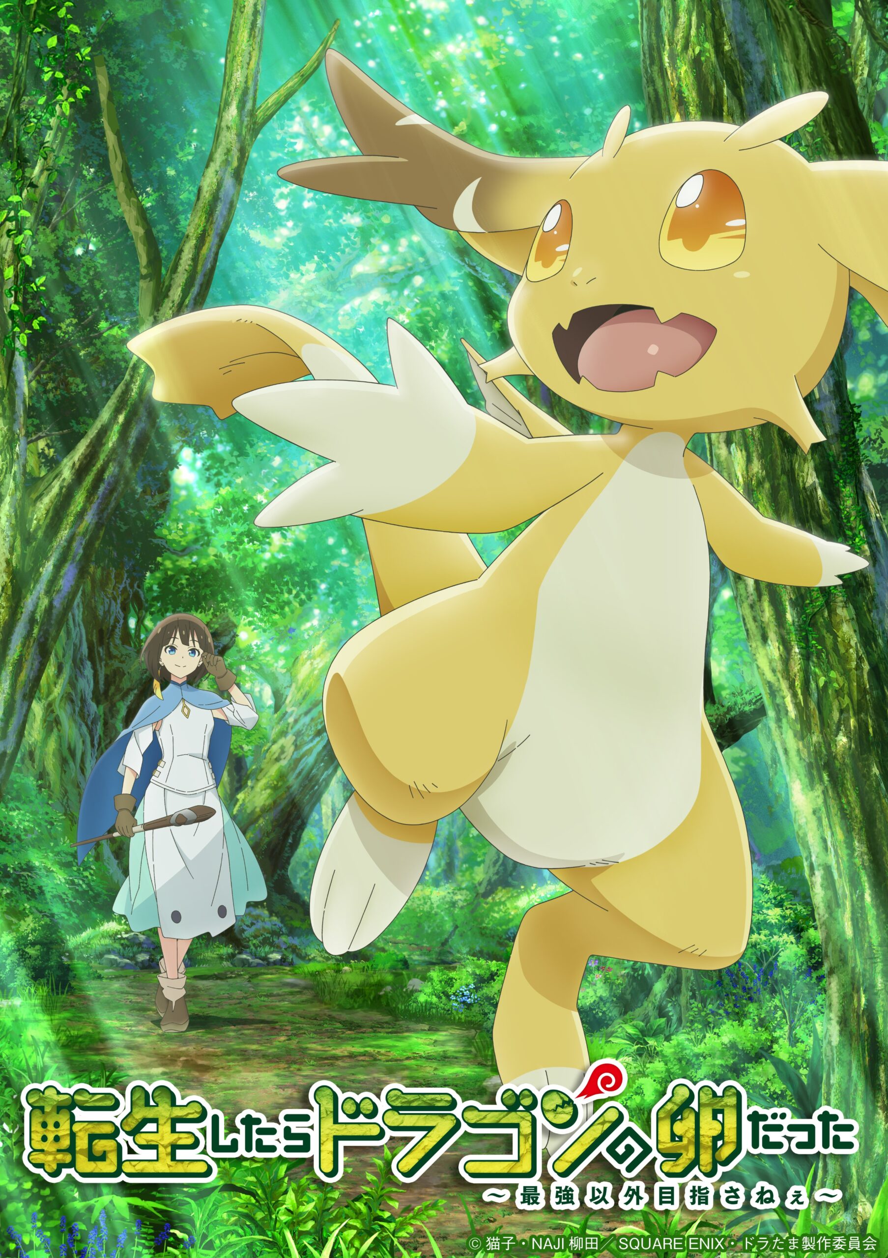 Tensei Shitara Dragon no Tamago Datta- Saikyou Igai Mezasanee Anime Key Visual