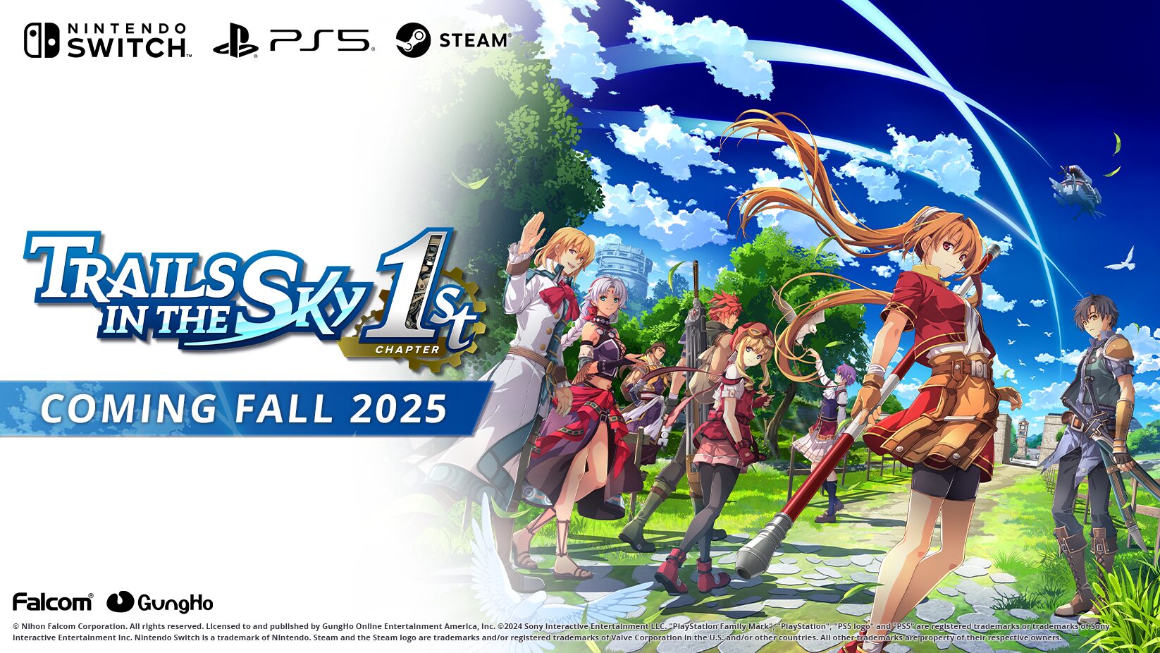 Trails in the Sky 1st Chapter GAme Visual