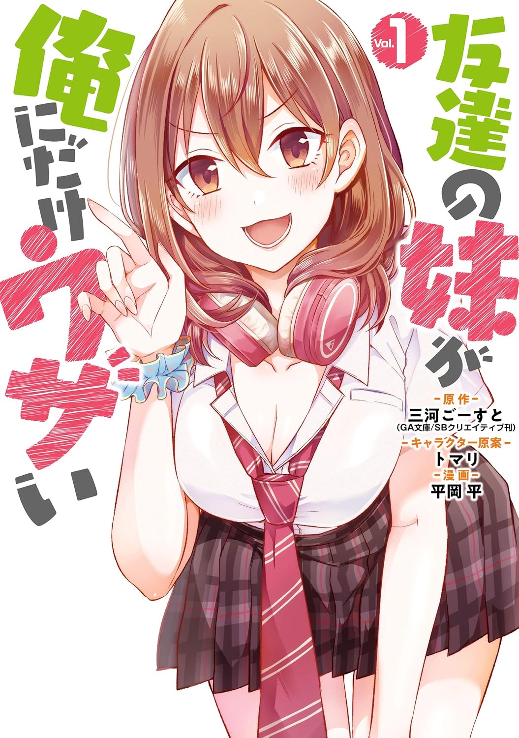 Tomodachi no Imouto ga Ore ni Dake Uzai Manga cover 1