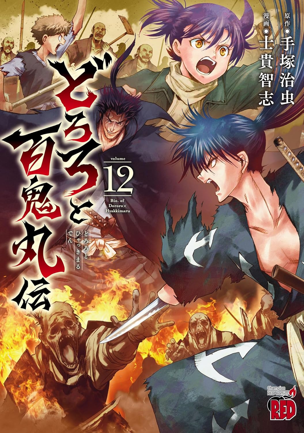 Dororo to Hyakkimaruden Manga Cover 12