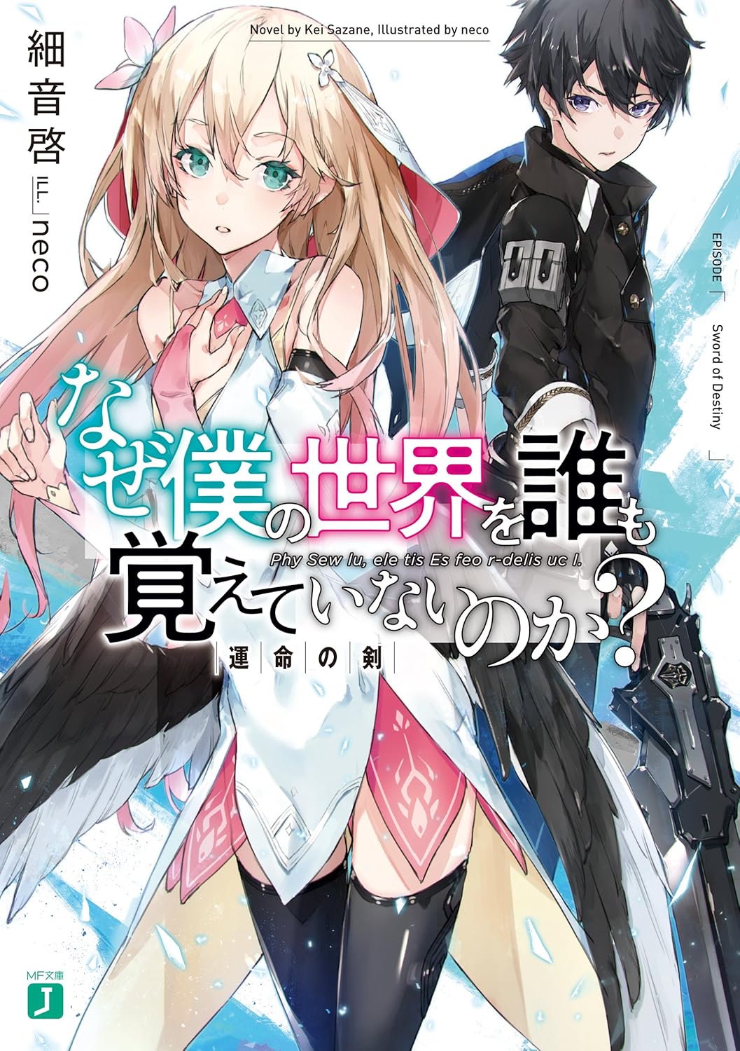 Naze Boku no Sekai o Dare mo Oboeteinai no ka? novel Cover 1