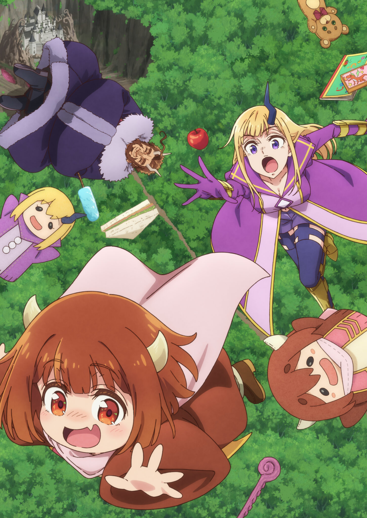 Maou no Musume wa Yasashi Sugiru!! Anime Key visual