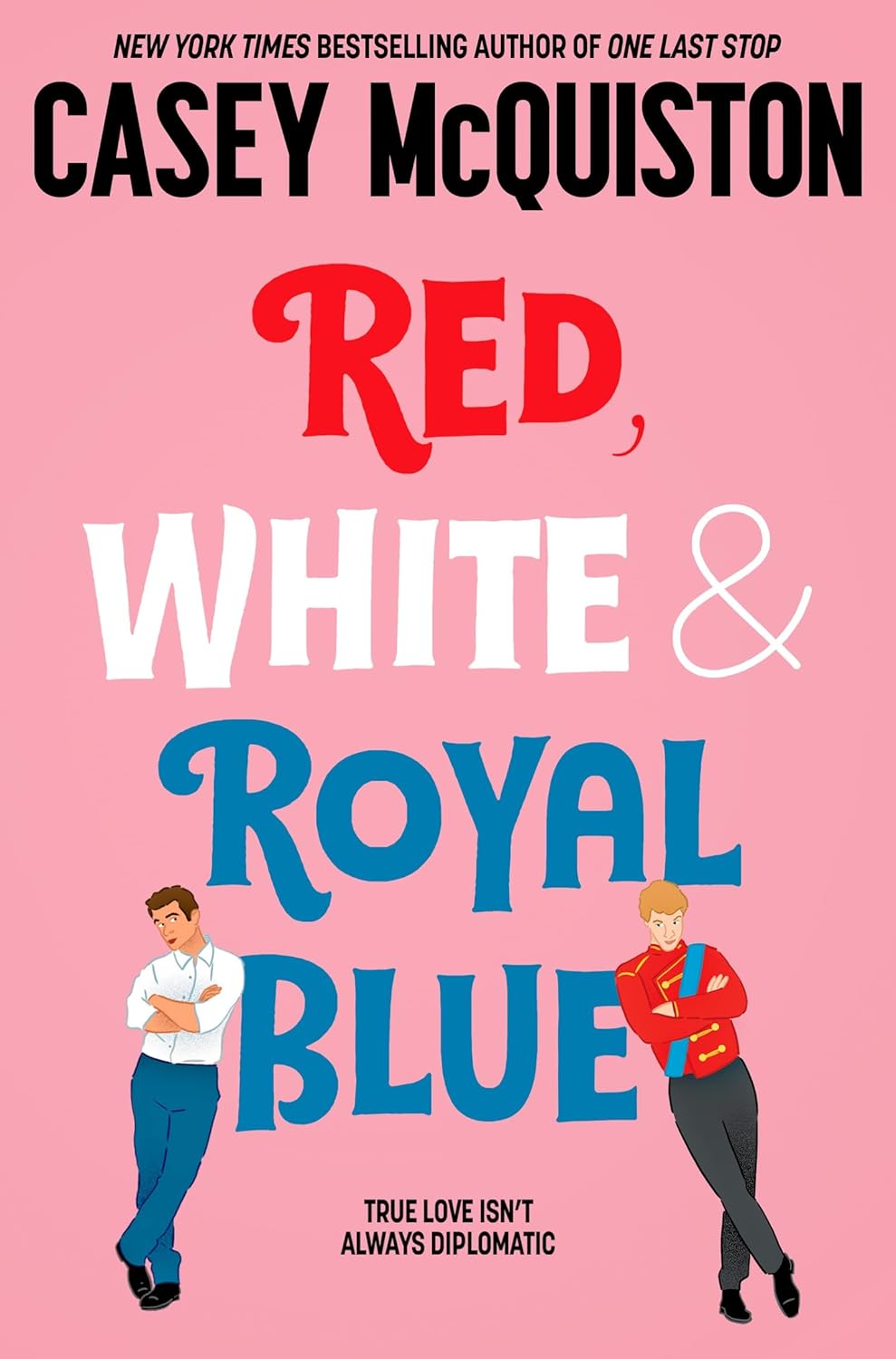 Red, White & Royal Blue Novel Cover