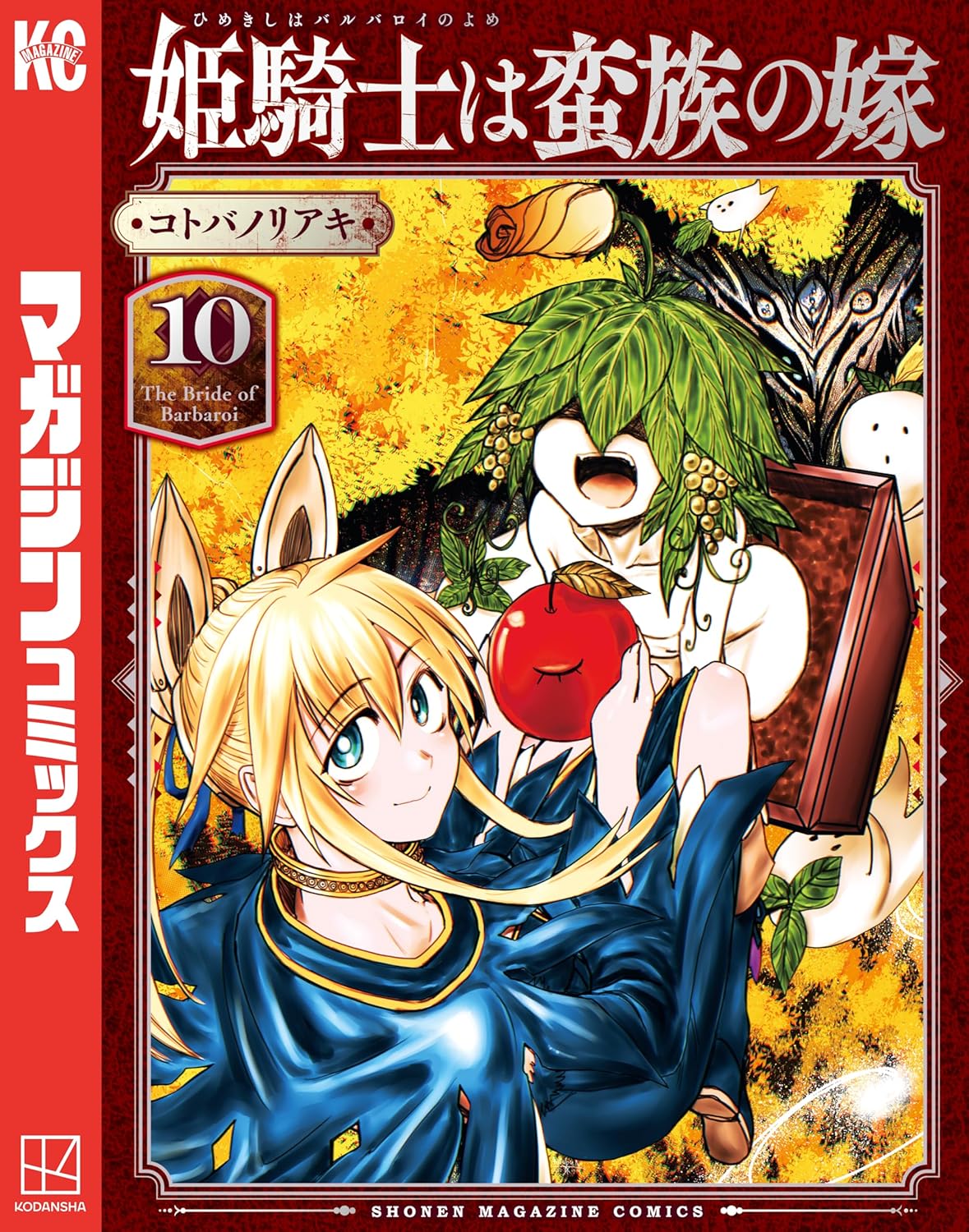 Hime Kishi wa Barbaroi no Yome Manga Cover 10
