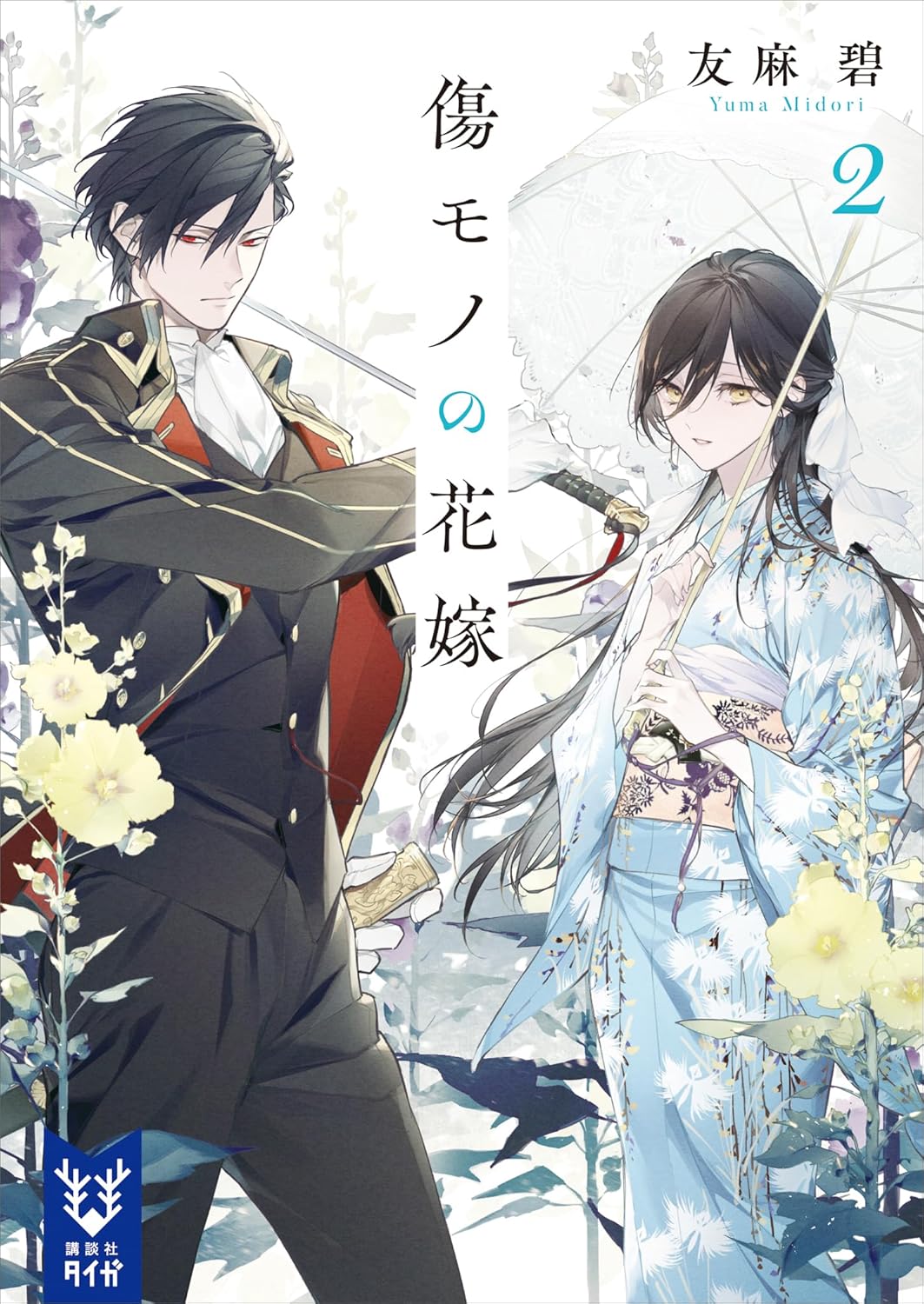Kizumono no Hanayome Novel Cover 2