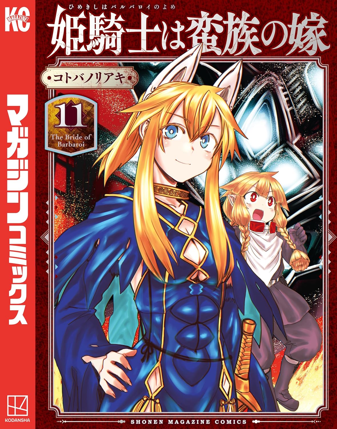 Hime Kishi wa Barbaroi no Yome Manga Cover 11