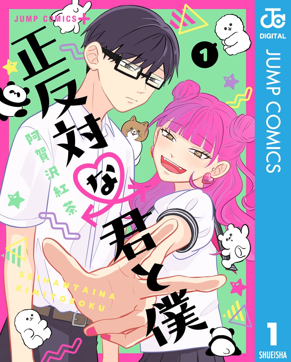 Seihantaina Kimi to Boku Manga cover 1