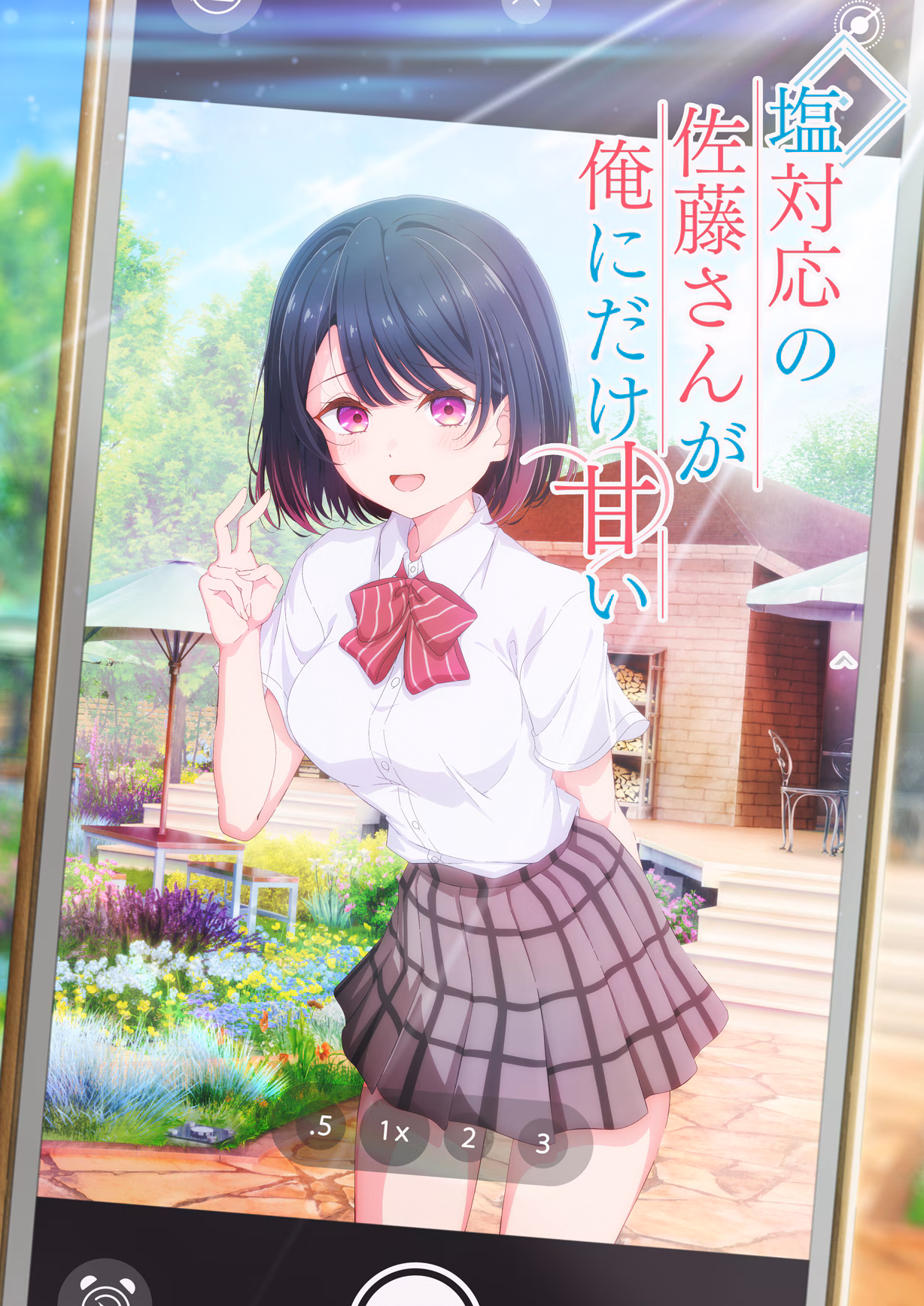 Shiotaiou no Satou-san, Konomae Nanpa kara Tasukete kara Nanka Ore ni Dake Mechakucha Amakunai? Anime Visual