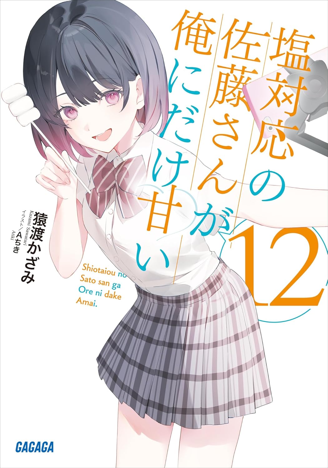 Shiotaiou no Satou-san, Konomae Nanpa kara Tasukete kara Nanka Ore ni Dake Mechakucha Amakunai? novel Cover 12