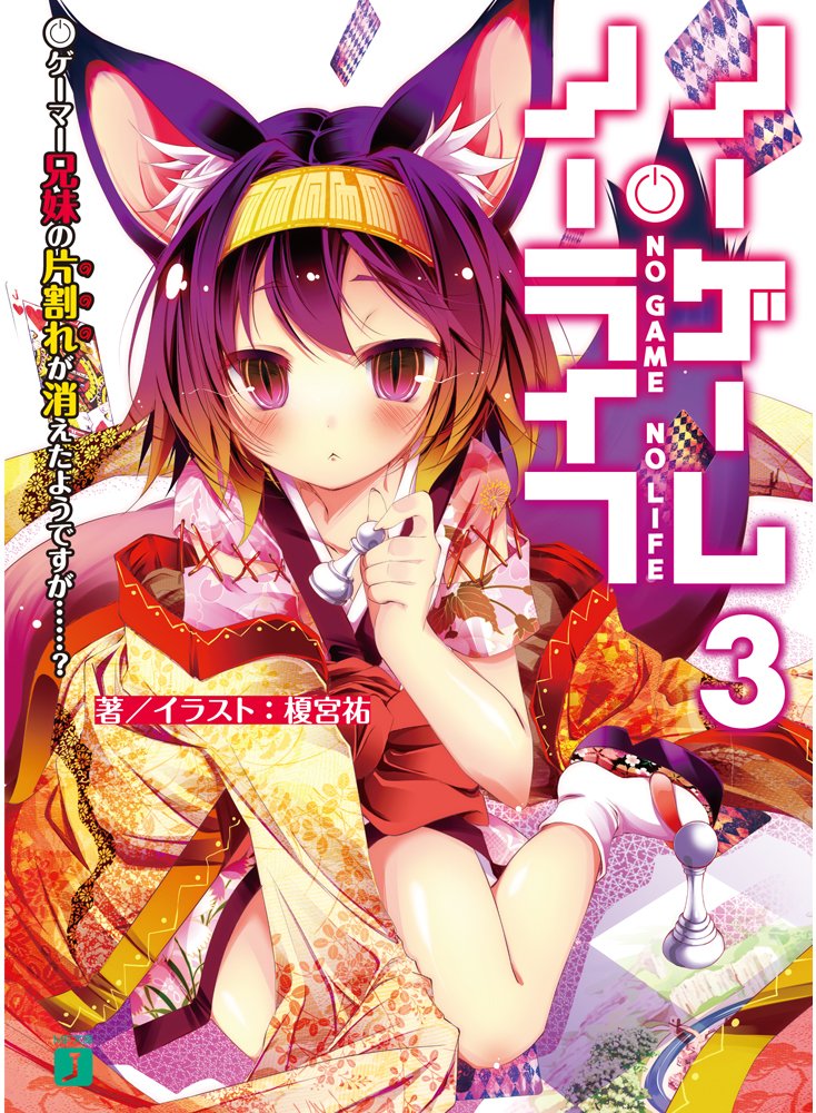 No Game No Life Novel Cover 3