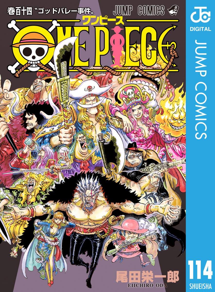 One Piece Manga cover 114