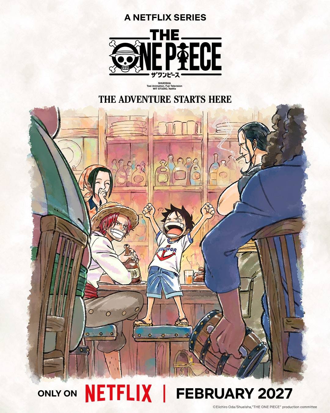The&nbsp;One Piece Remake Anime Visual