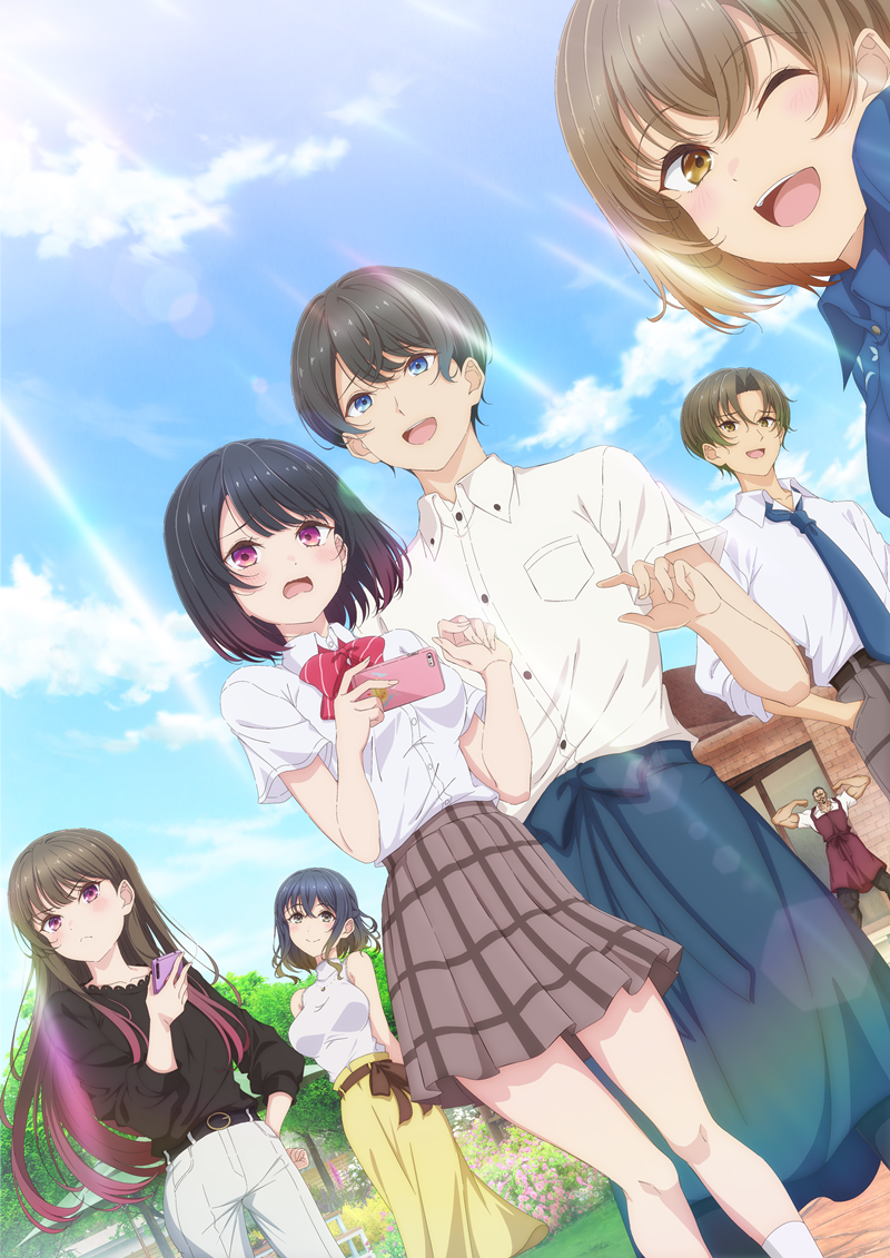 Shiotaiou no Satou-san, Konomae Nanpa kara Tasukete kara Nanka Ore ni Dake Mechakucha Amakunai? anime visual 2