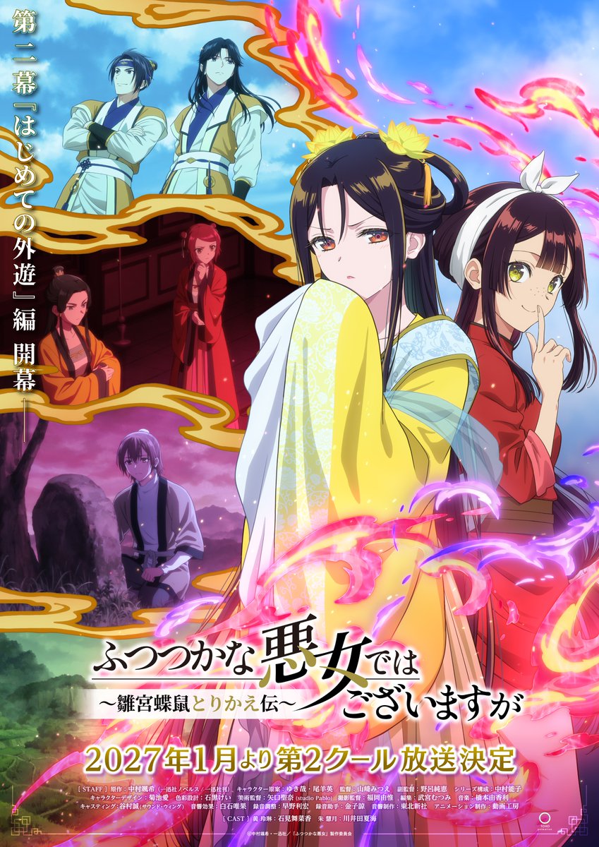 Futsutsuka na Akujo de wa Gozaimasu ga – Suuguu Chouso Torikae Den Anime part 2 visual