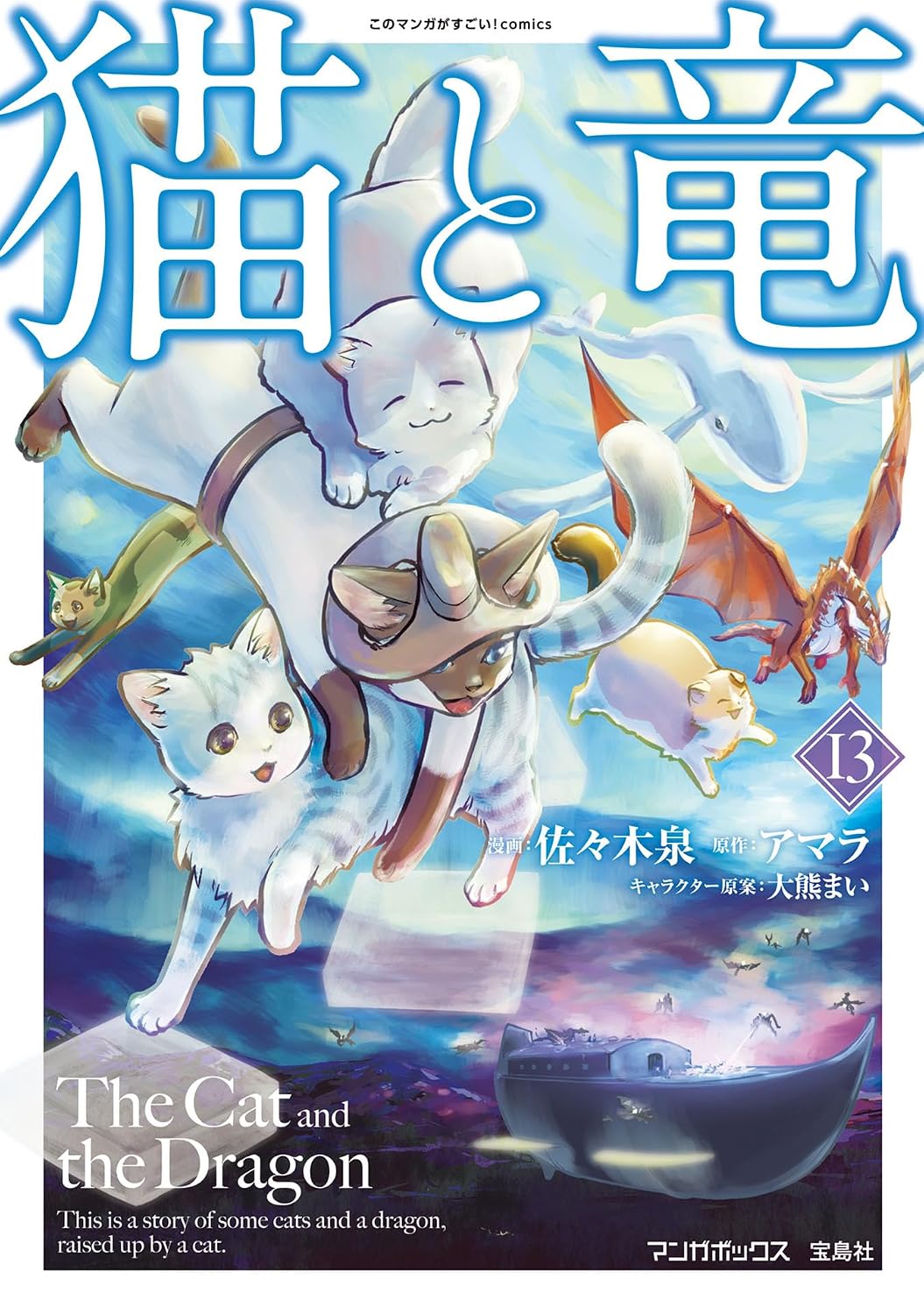 Neko to Ryuu Manga cover 13